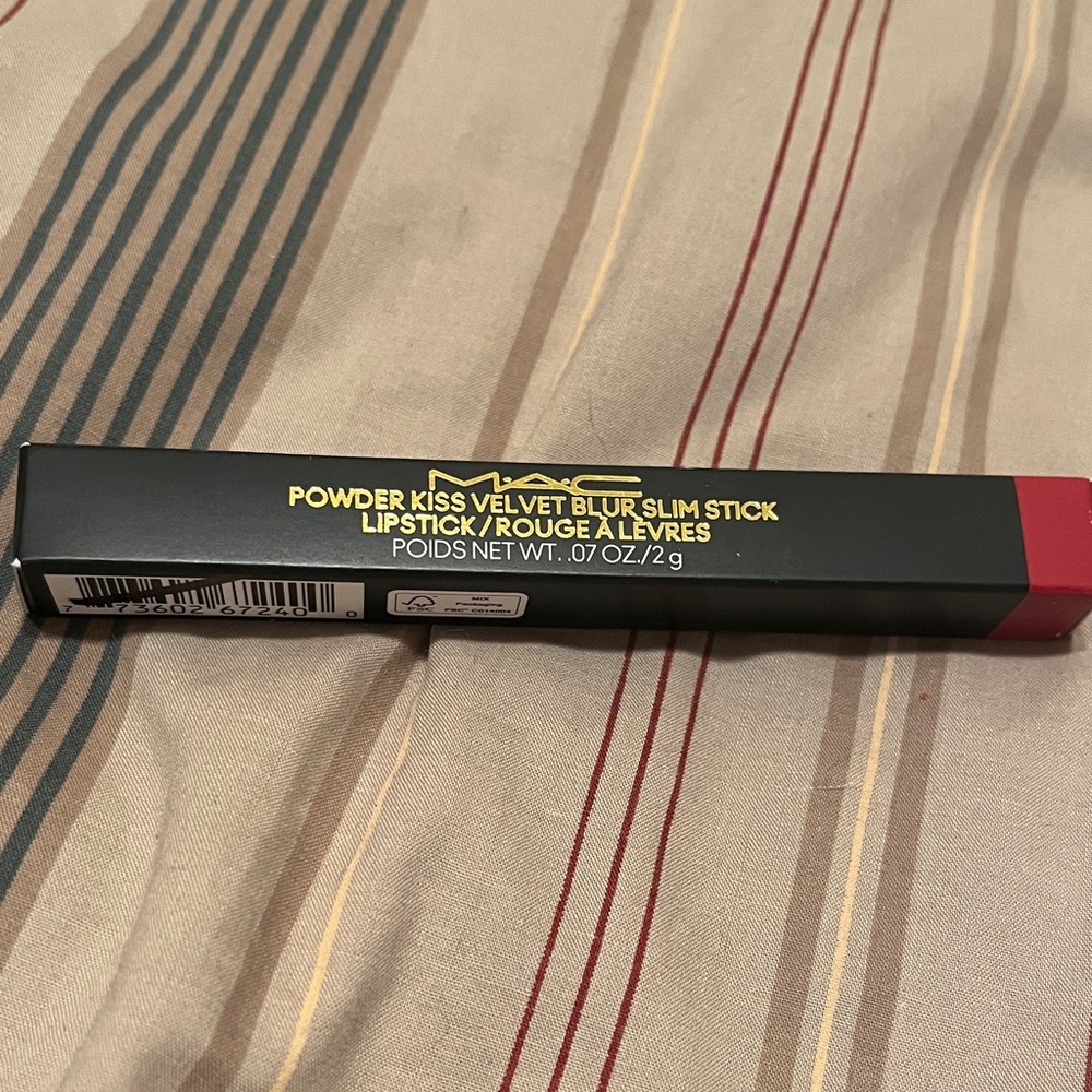 MAC Powder Kiss Velvet Blur Slim Stick Lipstick